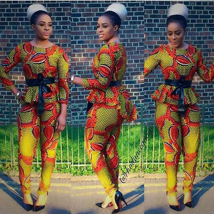African Trousers And Top For Ladies Ankara Styles